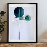 Zidni plakat s EXTRA efektom - Golden Balance
