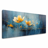 Bezvremenska elegancija na platnu Zlatni dodir radosti | različite dimenzije