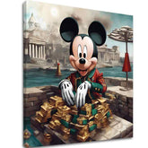 Slika na platnu - Mickey Mouse u Luxusu - slika 2
