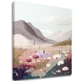 Pejzaž na platnu Dolina planina | različite dimenzije