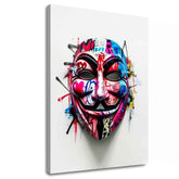 Slika ANONYMOUS MASK | Talijansko platno - slika 2