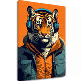 Slika TIGER VIBES | Talijansko platno - slika 2