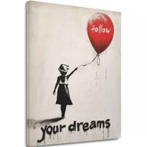 Slika FOLLOW YOUR DREAMS | Talijansko platno - slika 2