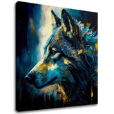 Dekorativna slika na platnu - PREMIUM ART - Wilderness in Wolf Eyes - slika 2
