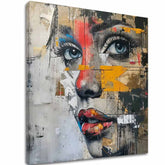 Elegantna slika žene Posjet iz budućnosti