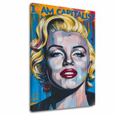 Slika MARILYN MONROE - Kapitalistički šarm | dovršeno rukom umjetnika - slika 2