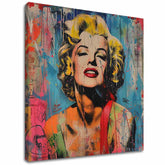Slika MARILYN MONROE - Buntovnica u bojama | dovršeno rukom umjetnika - slika 2