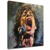 Slika MICK JAGGER - Legenda na pozornici | dovršeno rukom umjetnika - slika 2
