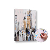 Paint by Numbers Kit - apstraktni grad