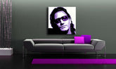 Ručno oslikana POP ART slika BONO-U2 - slika 2