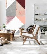 Zidni mural Geometrijski duh / Dan Johannson