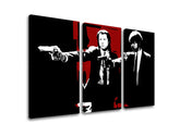 Tiskana POP Art slika Pulp Fiction 3 dijela pulp5 - slika 7