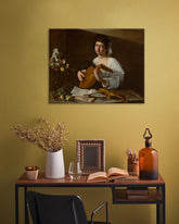 Slika na platnu Michelangelo Caravaggio - Lutnista