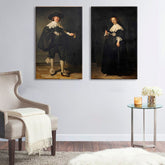 Rembrandt - Portreti Martena Soolmansa i Oopjena Coppita - slika 4