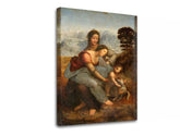 Slika na platnu Leonardo da Vinci - Sveta obitelj sa sv. Anom - slika 3