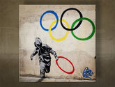 Slike na platnu KVADRAT Street ART | Banksy