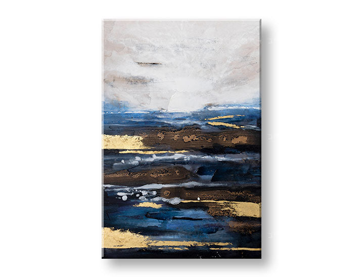 Ručno oslikana slika na zidu KRAJOLIK 60x90 cm – 3D perspektiva platna na drvenom okviru | 100 % original | akril na platnu ARTMIE | Papilora.sk