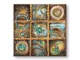 Oslikana zidna slika APSTRAKT 1 dio CFAAB004 - 70x70 cm