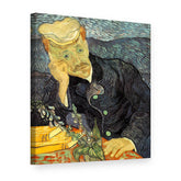 Slika na platnu Portret dr. Gacheta – Vincent van Gogh, 3D prikaz