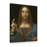 Slika na platnu Salvator Mundi – Leonardo da Vinci, 3D prikaz