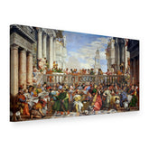 Slika na platnu Svadba u Kani – Paolo Veronese, 3D prikaz
