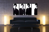 Ručno oslikana POP Art slika Beatlesi od 4 dijela bea3