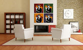 Ručno oslikana POP Art slika Scarface - AL PACINO 4 dijela
