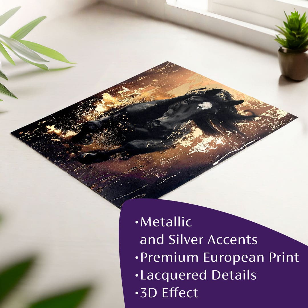 Zidni plakat s EXTRA efektom - Valkyrie's Ride | različite dimenzije