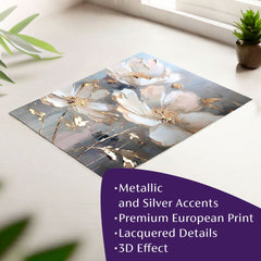 Zidni plakat s EXTRA efektom - Zlatne latice | različite dimenzije