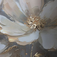 Zidni plakat s EXTRA efektom - Zlatne latice | različite dimenzije