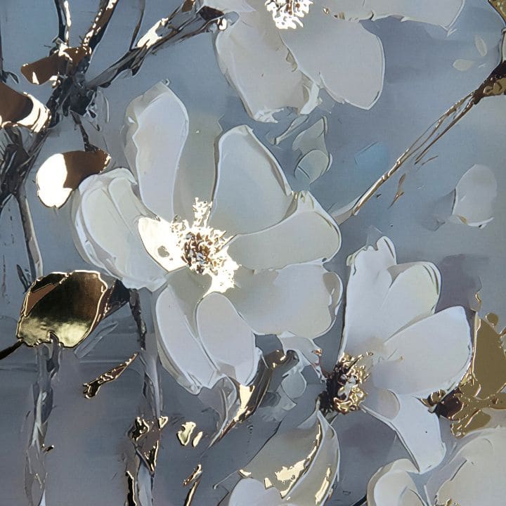 Zidni plakat s EXTRA efektom - Nordic Bloom - slika 3