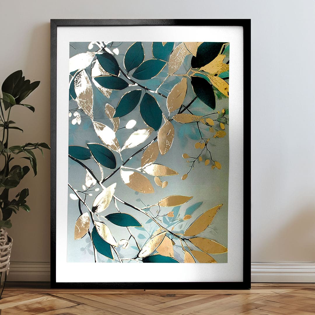 Zidni plakat s EXTRA efektom - Nordic Flora | različite dimenzije