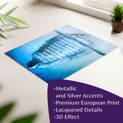 Zidni plakat s EXTRA efektom - Iceberg of Success | različite dimenzije