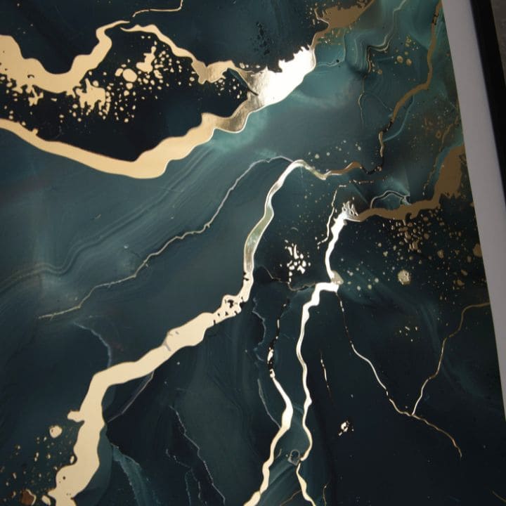 Zidni plakat s EXTRA efektom - Mramor mora | različite dimenzije