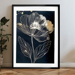 Zidni plakat s EXTRA efektom - Midnight Bloom | različite dimenzije