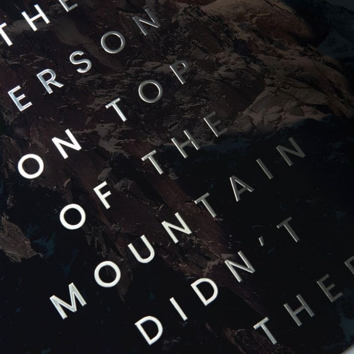 Zidni plakat s EXTRA efektom - Peak Motivation | različite dimenzije