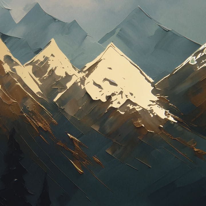 Zidni plakat s EXTRA efektom - Mountain Majesty | različite dimenzije