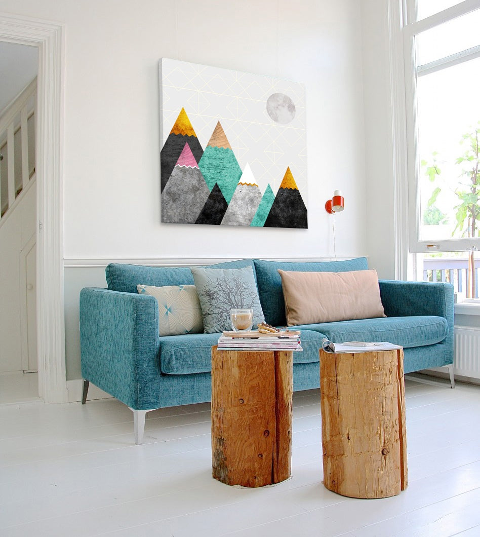 Zidna umjetnost Mjesečina / Dan Johannson DJ012E1