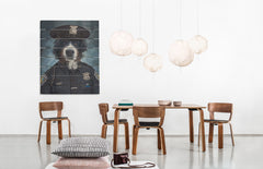 Slika na drvetu Pet Portrait Rex – 50x50 cm | različiti dizajni