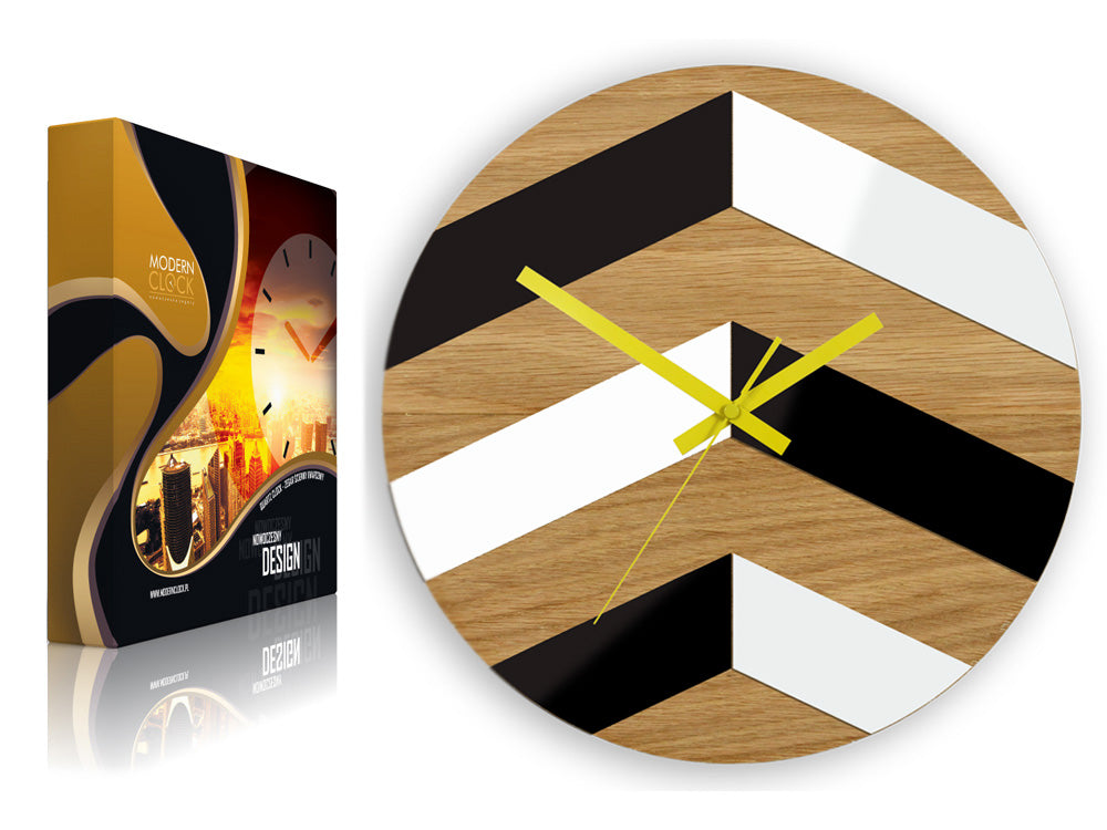 Drveni zidni sat Cikcak