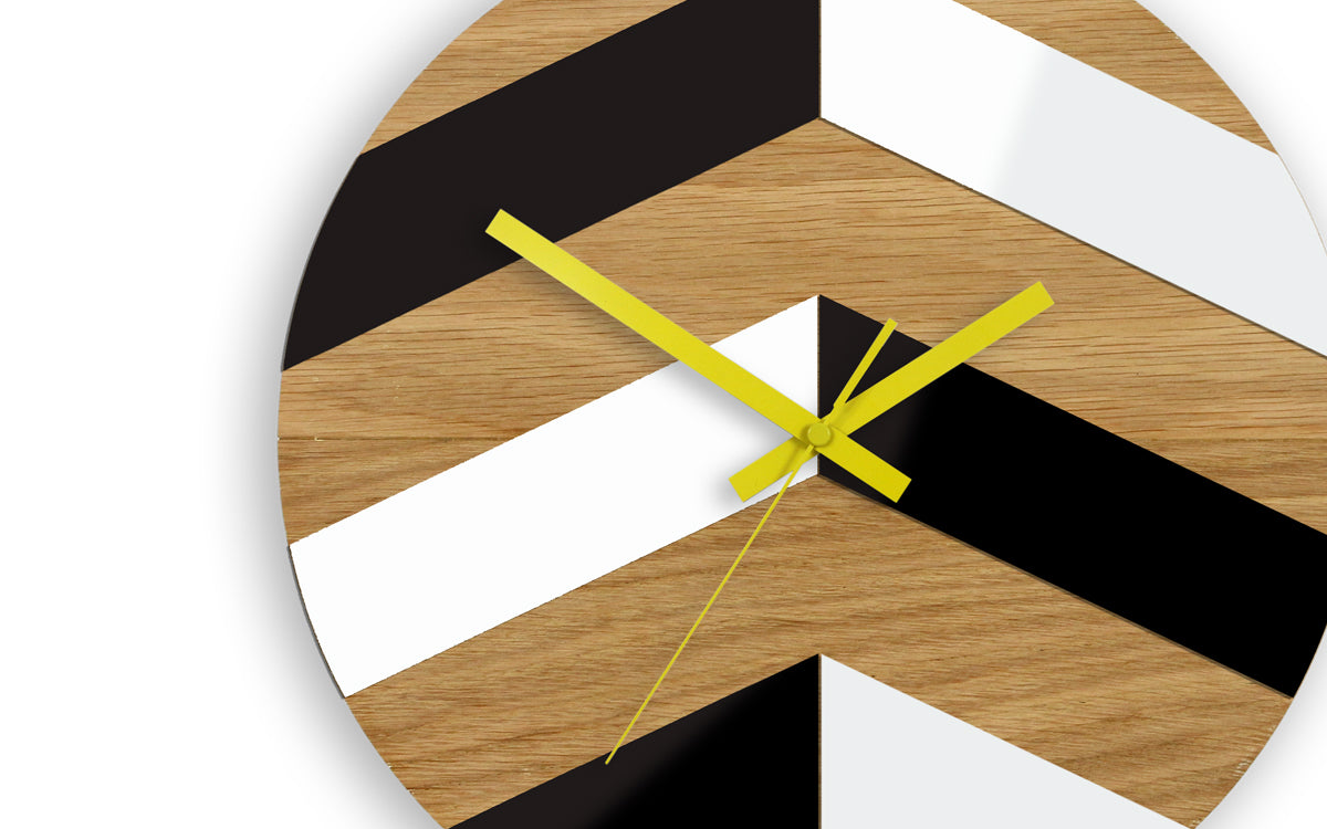 Drveni zidni sat Cikcak