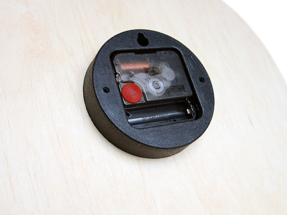 Moderni zidni sat PIANO crni