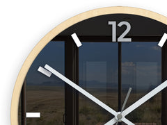 Moderni zidni sat GRAFIT Grey