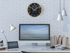 Moderni zidni sat GRAFIT Grey