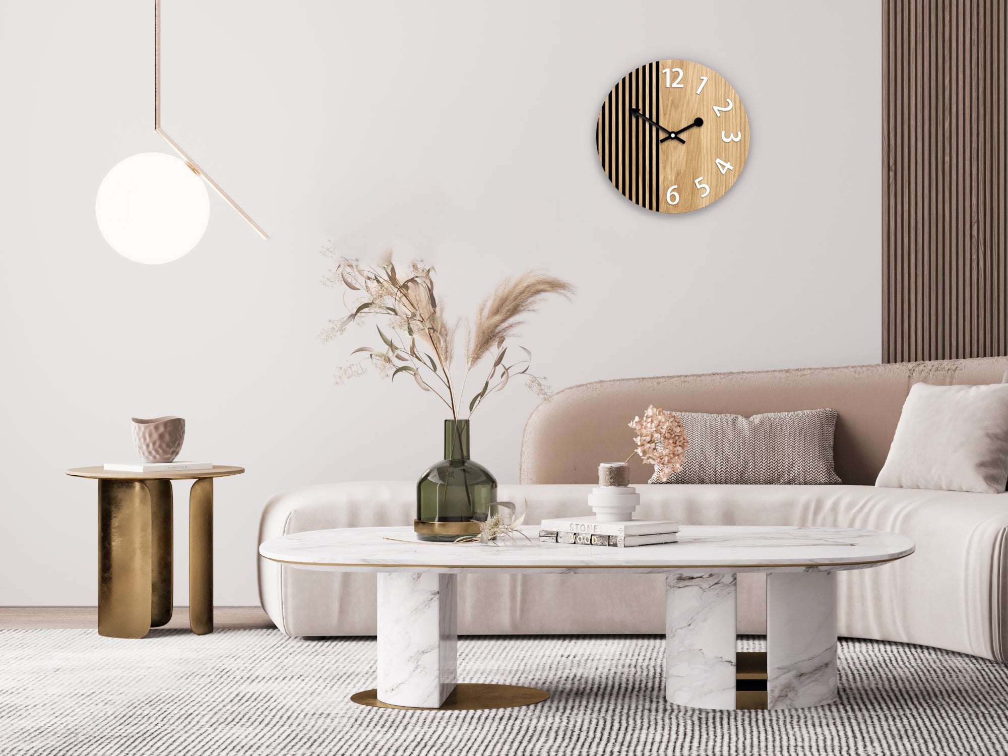 Drveni zidni sat London