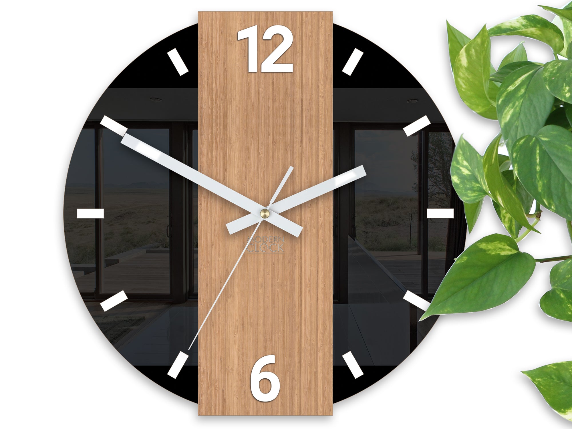 Moderni zidni sat PRIMO Okrugli