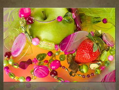 HD jednodijelna zidna boja KUHINJA KU008O1