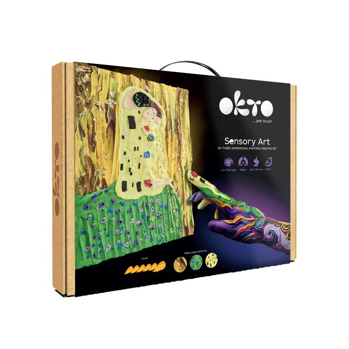 OKTO Kreativni 3D set Poljubac 30 x 40 cm