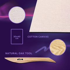 OKTO Kreativni 3D set Suncokreti 30 x 40 cm