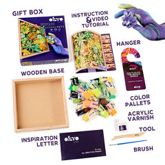 OKTO Set za modeliranje sukulenata 21 x 21 cm ENERGIA